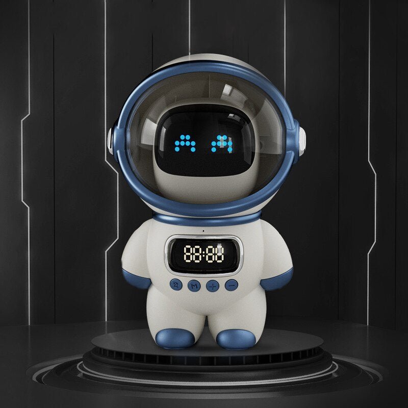 Radio Réveil Enfant Intelligent en Forme d'Astronaute • Ma Petite Horlogerie