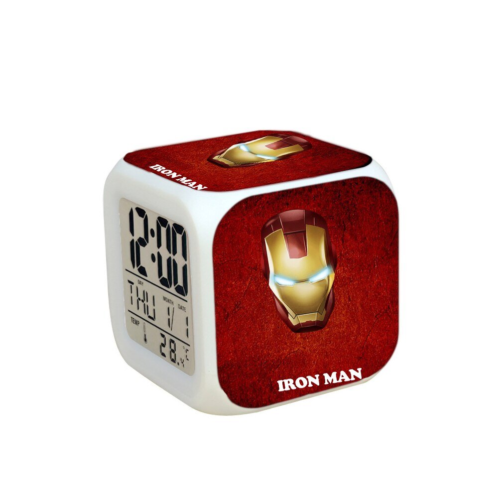 Réveil Iron Man pour enfant