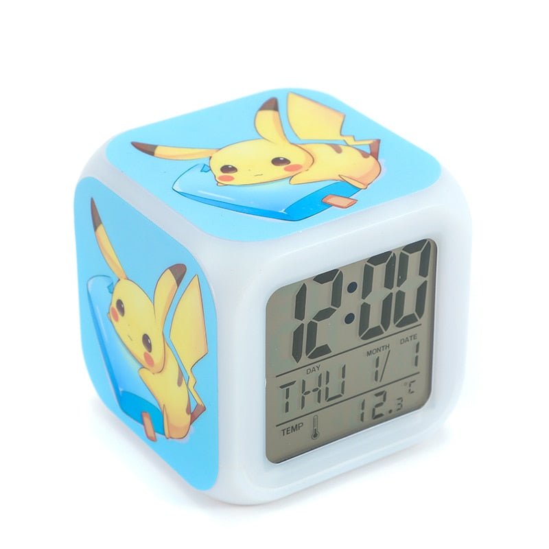 Réveil veilleuse Pokemon en cube – Mes Réveils : La boutique N°1 en réveils.