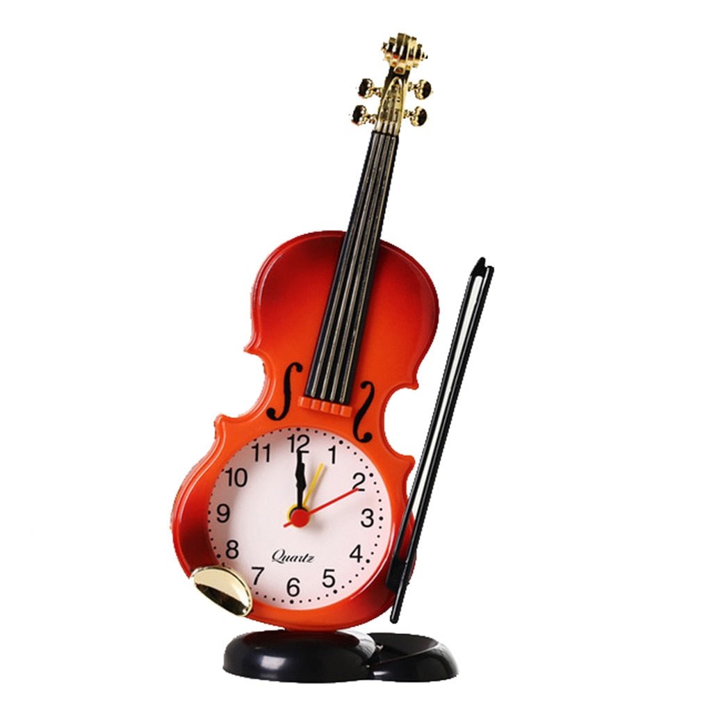 Réveil vintage instrument violon